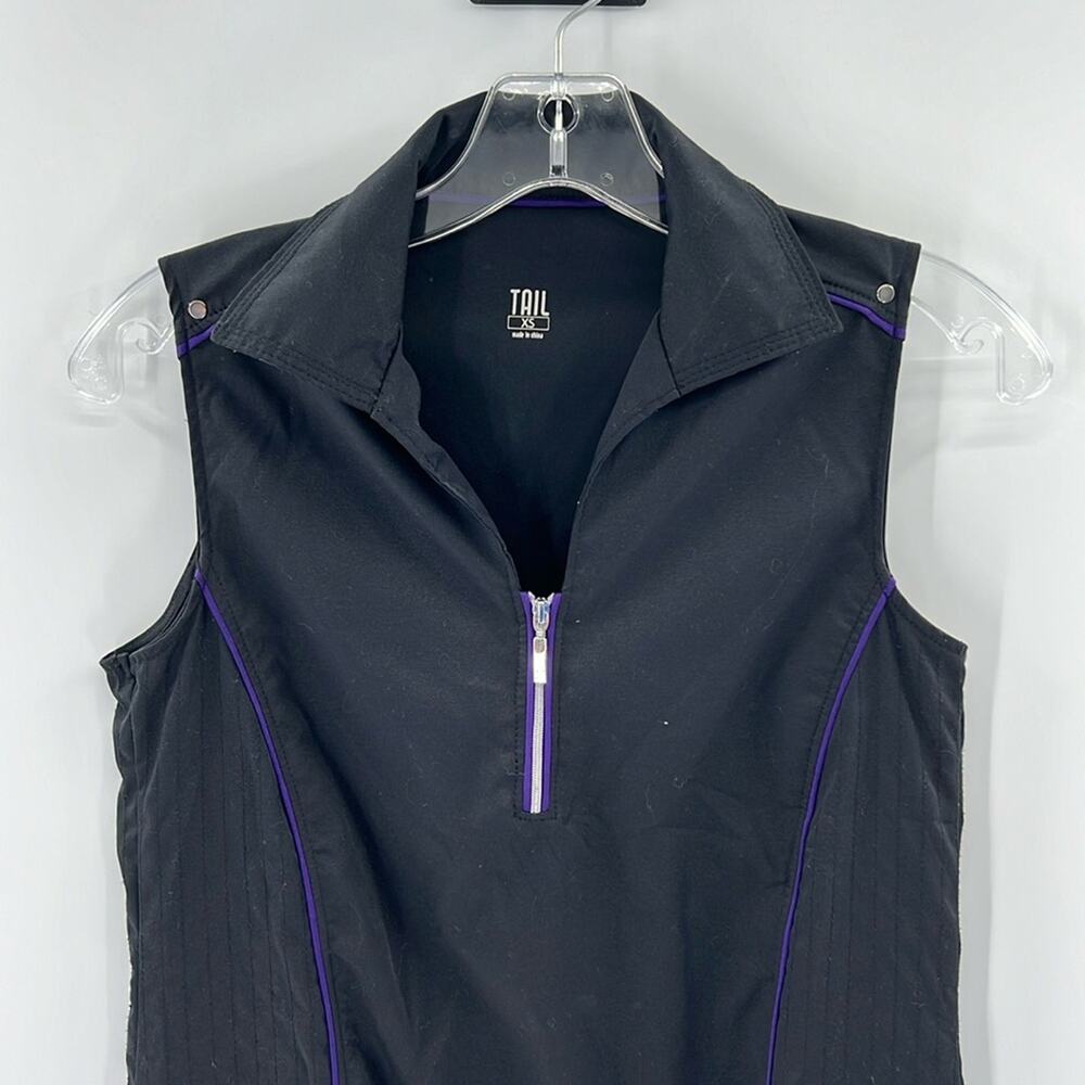 Tail Activewear Women's Golf Dress - Black/Purple - XS